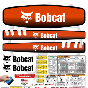 Fits Bobcat 334 Decal Kit Mini Excavator Stickers