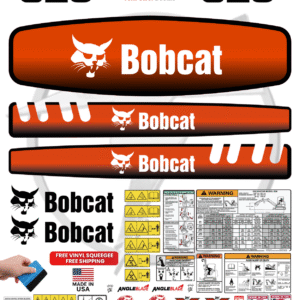 Fits Bobcat 329 Decal Kit Mini Excavator Stickers