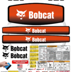 Fits Bobcat 320 Mini Excavator Sticker and Decal Kit