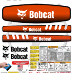 Fits Bobcat 337 Decal Kit Mini Excavator Stickers