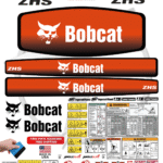 Fits Bobcat 430 ZHS Decal Kit Mini Excavator Stickers