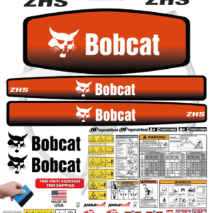 Fits Bobcat 430 ZHS Decal Kit Mini Excavator Stickers