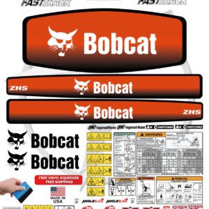 Fits Bobcat 430 FastTrack Decal Kit Mini Excavator Stickers