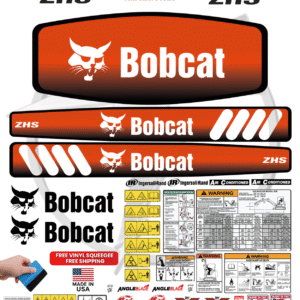 Fits Bobcat 430 ZHS Decal Kit Mini Excavator Stickers