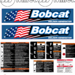 Fits Bobcat Miller Decal Kit Generator Stickers