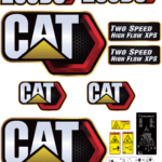 Fits Caterpillar 259D3 Decal Kit Skid Steer Stickers
