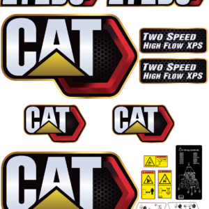 Fits Caterpillar 272D3 Decal Kit Skid Steer Stickers