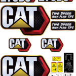 Fits Caterpillar 279D3 Decal Kit Skid Steer Stickers