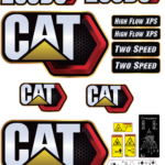 Fits Caterpillar 289D3 Decal Kit Skid Steer Stickers