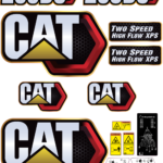 Fits Caterpillar 299D3 XP Decal Kit Skid Steer Stickers