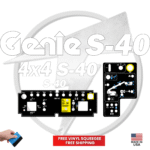 Fits Genie S-40 Main Decals W/Controls Boom Lift Stickers