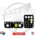 Fits Genie S-40 Main Decals W/Controls Boom Lift Stickers