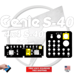 Fits Genie S-40 Main Decals W/Controls Boom Lift Stickers