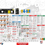 Fits Genie S-65 Decal Kit Boom Lift Stickers