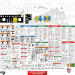 Fits Genie S-65 Decal Kit Boom Lift Stickers
