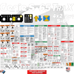 Fits Genie S-65 TRAX Decal Kit Boom Lift Stickers