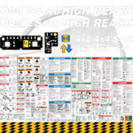 Fits Genie S-40 HIGH REACH Decal Kit Boom Lift Stickers
