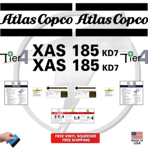 Atlas Copco Decal Kit Generator