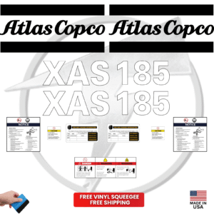 Atlas Copco Decal Kit Generator