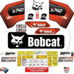 Fits Bobcat S740 Decal Kit Skid Steer Stickers