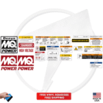 Fits Multiquip Security Decals Generator Stickers