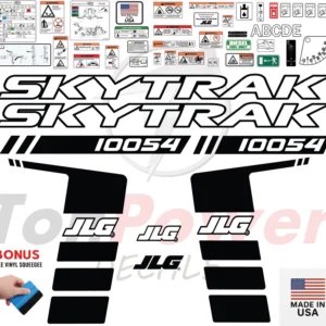 Fits JLG 10054 Decal Kit Telehandler Stickers