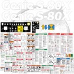 Fits Genie S-80X Decal Kit Boom Lift StickerS
